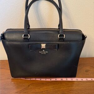 Kate Spade Black Leather Handbag